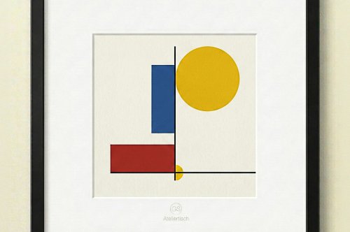 Vertikale Schnittachse / Primärfelder – Reduktion als gesetzte Ordnung