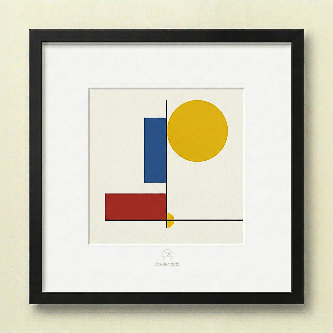 Vertikale Schnittachse / Primärfelder – Reduktion als gesetzte Ordnung