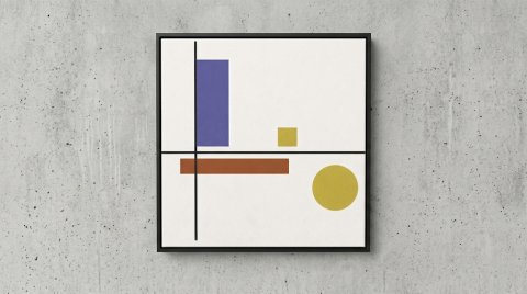 Rasterbalance II (Quadratfassung)