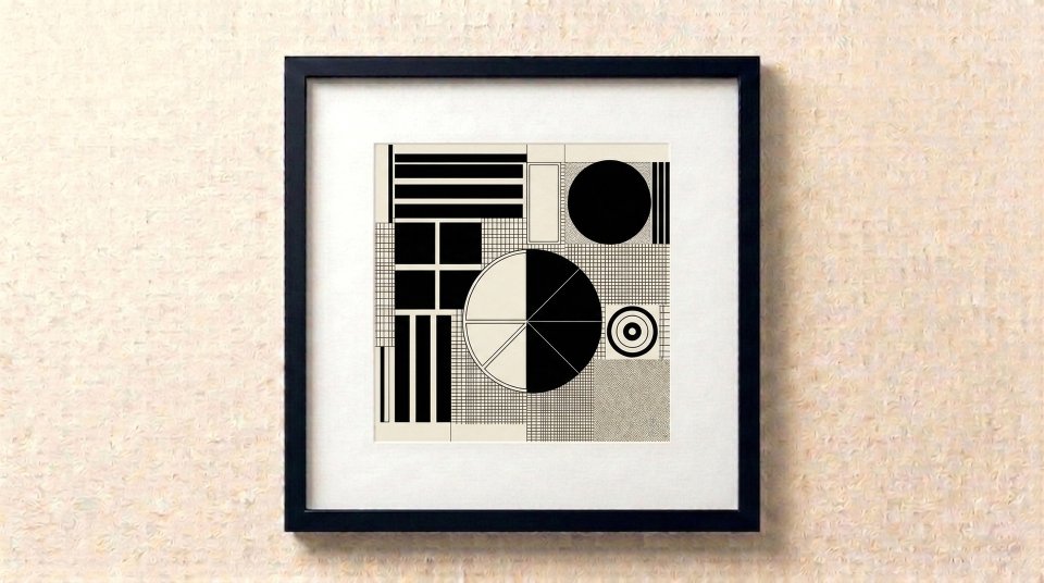 System – Segmentfeld IV / Monochrom